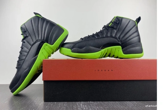 BLACK GREEN 12 AJ12 DOF Jordan FLIGHT 1013
